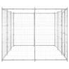 Outdoor Dog Kennel - Galvanised Steel 7.26 m² | HipoMarket