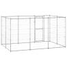 Outdoor Dog Kennel - Galvanised Steel 7.26 m² | HipoMarket