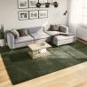 Rug HUARTE Short Pile Soft and Washable Forest Green 240x340 cm Colour green Size 240 x 340 cm 