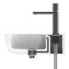 SCHÜTTE NEW YORK Basin Mixer - Matte Graphite | Hipomarket UK