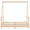 Kids Bed Frame 70x140 cm in Solid Pine - Fun & Sturdy Design