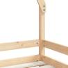 Kids Bed Frame 70x140 cm in Solid Pine - Fun & Sturdy Design