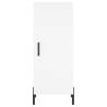 Stylish Highboard White 34.5x34x180 cm - Durable & Elegant