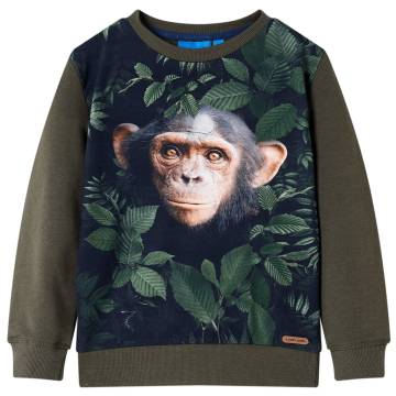 Kids' Khaki Sweatshirt 140 - Affordable Quality Wear