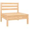 10 Piece Garden Lounge Set - Solid Wood Pine | HiPo Market