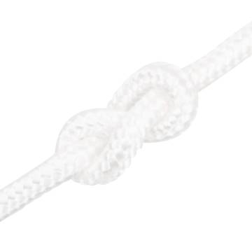 Boat Rope Full White 16mm 100m Polypropylene - Durable & Versatile