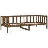 Day Bed Honey Brown 80x200 cm - Solid Pine Wood | Hipomarket