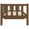 Day Bed Honey Brown 80x200 cm - Solid Pine Wood | Hipomarket