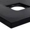 Shower Tray SMC Black 90x90 cm - Durable & Stylish