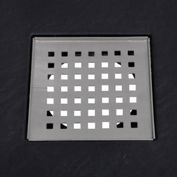 Shower Tray SMC Black 90x90 cm - Durable & Stylish