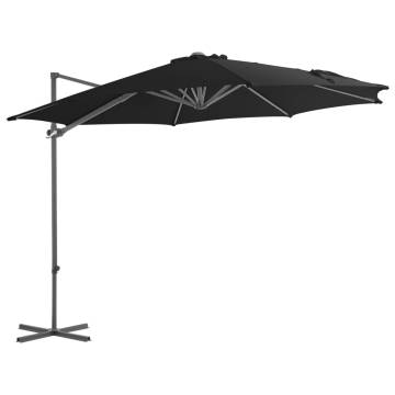 Cantilever Umbrella - Black 300 cm | Stylish Garden Shade