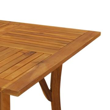 Garden Table 150x90 cm - Solid Wood Acacia | HipoMarket