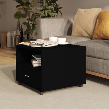 Coffee Table Black 55x55x40 cm - Stylish & Practical