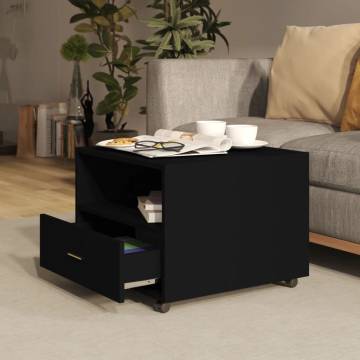 Coffee Table Black 55x55x40 cm - Stylish & Practical