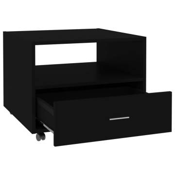 Coffee Table Black 55x55x40 cm - Stylish & Practical