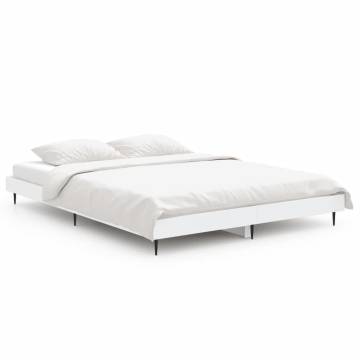 Buy White Bed Frame 135x190 cm - Durable & Stylish