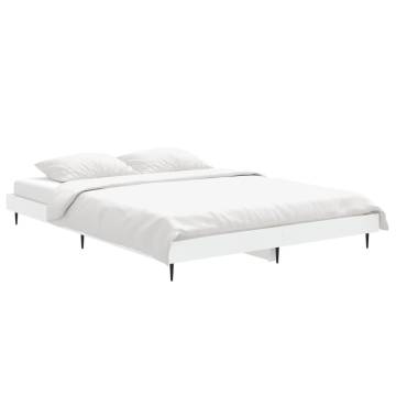 Buy White Bed Frame 135x190 cm - Durable & Stylish