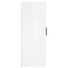 High Gloss White Wall Mounted Cabinets - Set of 2 | Hipo Market