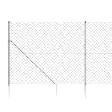 Chain Link Fence with Spike Anchors 1.4x10m | Durable & Flexible