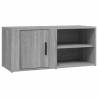 Stylish Grey Sonoma TV Cabinets - 80x31.5x36 cm (2 pcs)