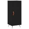 Stylish Highboard Black 34.5x34x180 cm | Hipomarket