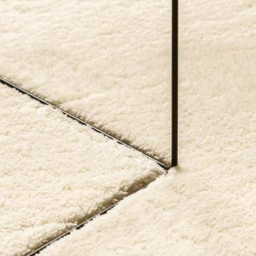 HUARTE Soft & Washable Cream Rug 140x200 cm | Hipomarket UK