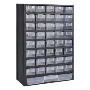 41-Drawer Plastic Storage Cabinet Tool Box - Organize Your Space