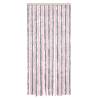 Fly Curtain Silver Grey & Pink 100x220 cm | Hipomarket