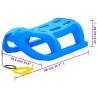 Sledge Blue 80x39.5x25.5 cm - Durable Polypropylene Toboggan