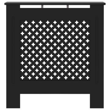 MDF Radiator Cover Black 78 cm – Stylish & Practical