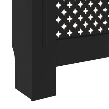 MDF Radiator Cover Black 78 cm – Stylish & Practical