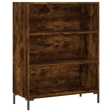 Highboard Smoked Oak 69.5x34x180 cm - Stylish Storage Solution