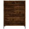 Highboard Smoked Oak 69.5x34x180 cm - Stylish Storage Solution