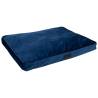 DISTRICT70 Dog Pillow VELURO Blue - Stylish Comfort