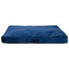 DISTRICT70 Dog Pillow VELURO Blue - Stylish Comfort