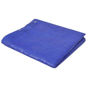 Durable PE Pool Covers - Rectangular 540x270 cm (2 pcs) | HipoMarket