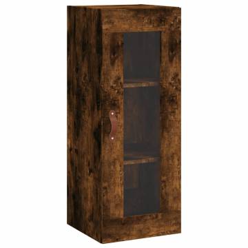 Highboard Smoked Oak - Elegant Engineered Wood Storage Unit