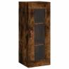 Highboard Smoked Oak - Elegant Engineered Wood Storage Unit