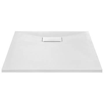 Shower Base Tray SMC White 90x70 cm - Modern Bathroom Solution