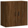 Stylish Brown Oak Wall Cabinet - 60x31x60 cm Engineered Wood