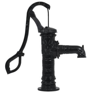 Durable Garden Water Pump with Stand - Cast Iron Construction