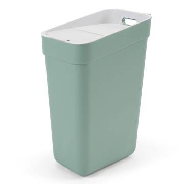 Curver 30L Trash Can - Mint Green for Easy Waste Separation