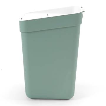 Curver 30L Trash Can - Mint Green for Easy Waste Separation