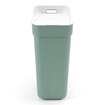 Curver 30L Trash Can - Mint Green for Easy Waste Separation