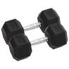 Dumbbells 2 pcs 30 kg Cast Iron Weight 2x 15 kg Number of 1 