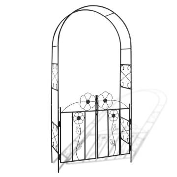 Elegant Garden Arch Door for Climbing Plants | Hipo Market