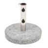 Parasol Base Granite Round 20 kg Colour grey Quantity in Package 1 Weight 20 kg Model without wheels 