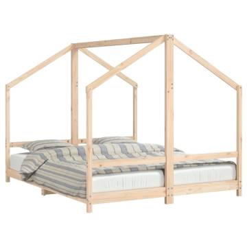 Kids Bed Frame 80x200 cm | Solid Pine Wood | Hipomarket