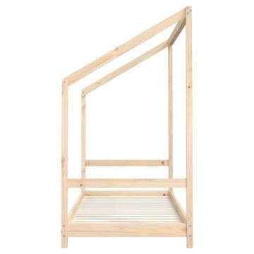 Kids Bed Frame 80x200 cm | Solid Pine Wood | Hipomarket