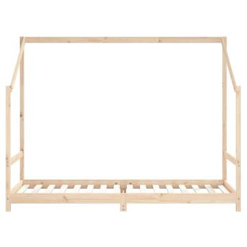 Kids Bed Frame 80x200 cm | Solid Pine Wood | Hipomarket